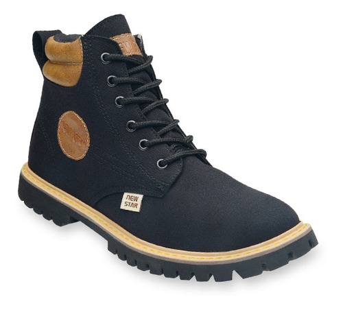 Bota/botin Supershoes Negro Cogñac P/ Caballero 907-2 (1139)