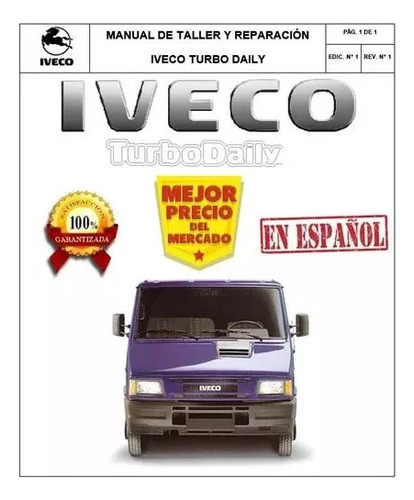 Manual Taller Reparacion Iveco Turbo Daily Original