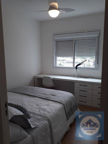 Apartamento Com 3 Dormitórios Para Alugar, 111 M² Por R$ 5.500,00/mês - Ponta Da Praia - Santos/sp - Ap5165