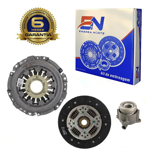 Kit Embreagem Siena 2007 1.8 Motor Gm Completo