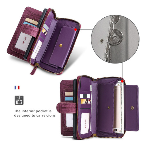 Suitable For iPhone 16 Sim Card Phone Leather Case