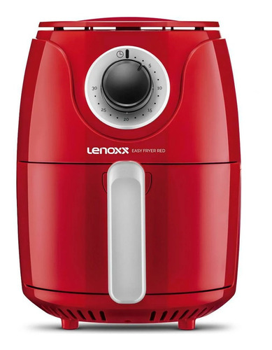 Fritadeira Sem Óleo Easy Fryer 2,4 L Vermelha Pfr-905 Lenoxx Cor Vermelho 220V