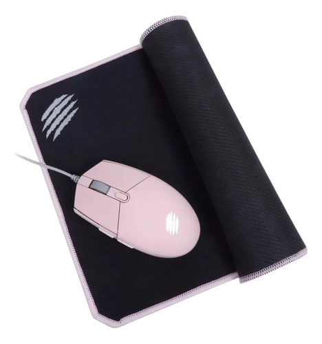      Combo Gamer Oex Pink Mouse Arya 2400dpi Mousepad Mc104