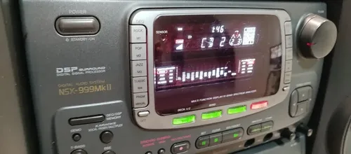 Aparelho De Som Aiwa Nsx -999mkll-tokio Japan - Toca Cd E K7