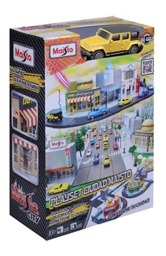 Maisto 1:64 City Playset Autos Escala Coleccion