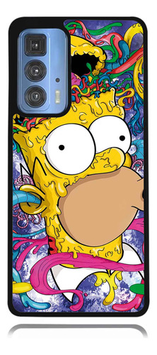 Funda Protector Para Moto Edge 20 Pro Los Simpsons