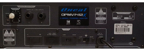 Monitor De Palco Oneal Ativa Opmv 1412x De Chão 12 Polegada