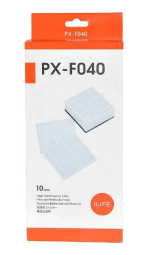 Ilife Px-f040 - Kit De Filtro Para Aspiradora V8s (10 Pz)