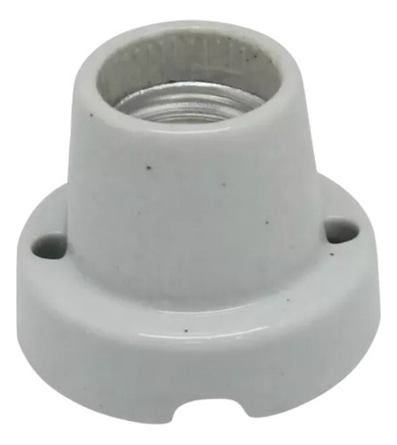 Soquete Portalampara De Loza Conector Rosca E27 250v 4a Sec