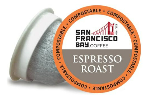 Cápsulas De Café Compostables San Francisco Bay - Espresso (