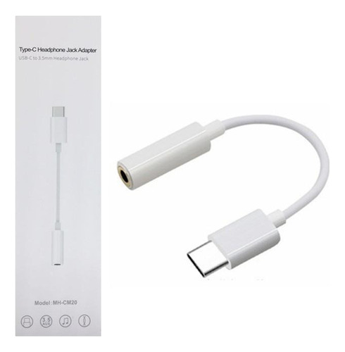 Conector Auriculares De Audio 3,5 Hembra A Conector Tipo C