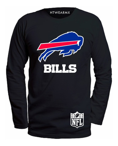 Playera Manga Larga Buffalo Bills 