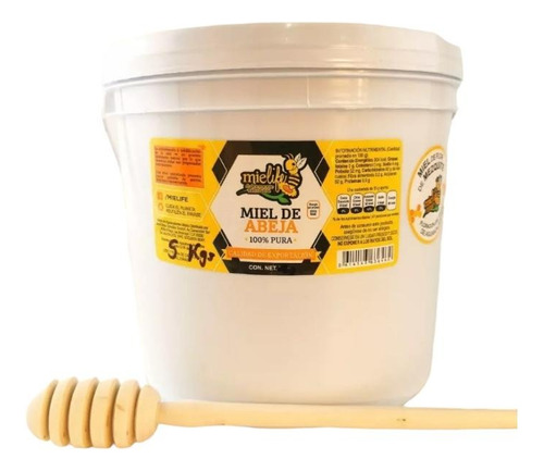 Miel De Abeja Pura Natural 5 Kg Flor De Mezquite Mielife