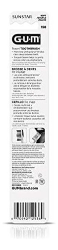 Cepillo De Dientes De Viaje Plegable De Goma, Cabeza + De De