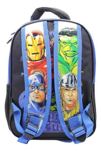 Mochila Escolar Espalda Avengers 12 Pulgadas Jardin Sp033