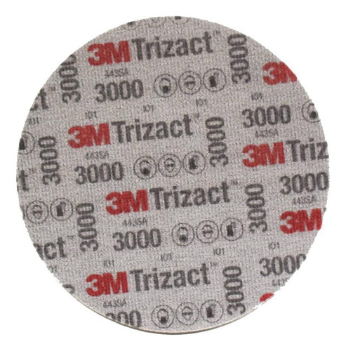 Disco Abrasivo Lixa Hookit Trizact 6 3000 1un 3m Brasil