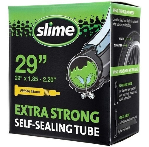 Imagen 2 de 6 de Camara Bici Antipinchadura Slime R29 Presta Motoscba P