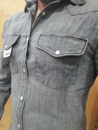 Camisa Jean Entallada Wrangler