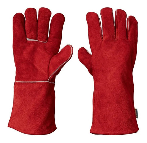 Guantes Rojos Para Soldador 19458