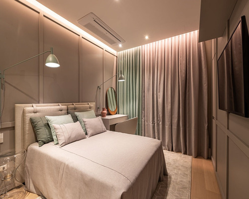 Imagem 10 de 15 de Lançamento Apartamento À Venda Bigorrilho / Casa Milano / 2 Dormitórios - Ap0022_wal - 70138995