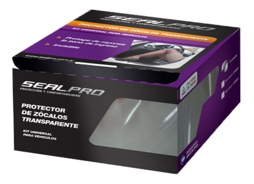 Imagen 5 de 12 de Protector De Zócalos Transparente Renault Duster, Sealpro