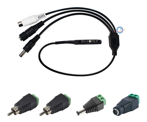 Micrófono Epcom Cctv Para Dvr Alta Fidelidad + Conectores