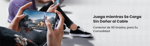 Cable Cargador Ugreen Usb A Usb C Angulo 90° 480 Mbps 1 M
