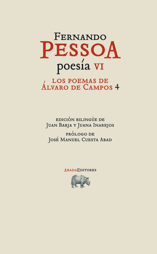 Poemas De Alvaro De Campos 4,los - Pessoa,fernando