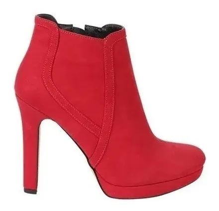 Botines outlet rojos cklass