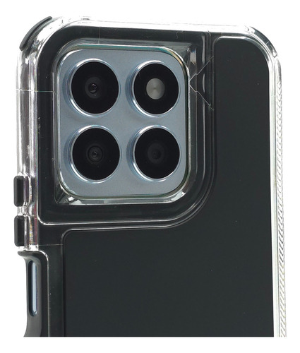 Funda Case Para Honor X8c Carcasa Full Protect Uso Rudo Shell Fosfo - Negro Honor X8c