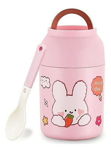 Termo De Comida Para Niños Kawaii Botella