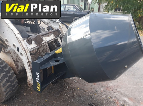 Imagen 6 de 6 de Implemento Trompo Hormigonero Minicargadora Vialplan, Bobcat