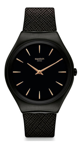 Reloj Swatch Skin Notte Syxb101 Correa Negro