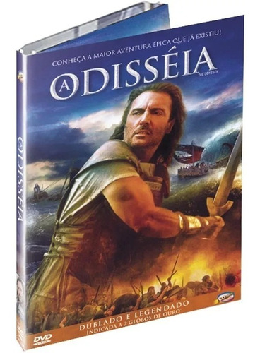 Dvd A Odisseia - Armand Assante - Classicline Bonellihq L19