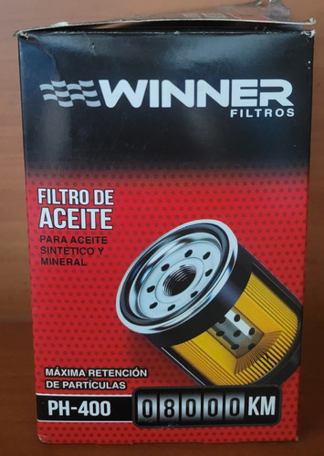 Filtro De Aceite Winner Ph-400 Fiesta/ Ka/ Focus/ Liberty