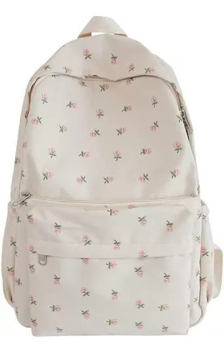 Mochila De Mujer Linda Bolsa De Viaje Casual De Nylon Pa [u]