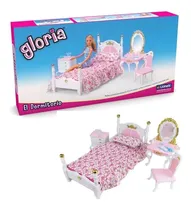 Comprar Muebles Para Muñecas Gloria El Dormitorio Cama Tocador 