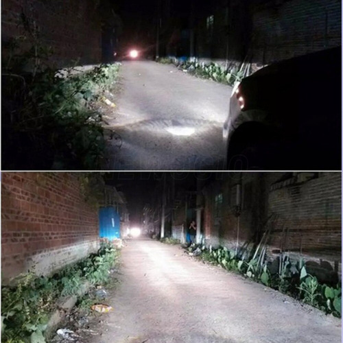 Imagen 4 de 10 de Ampolleta Bombilla Halógena H7 100w 24v Camión Luz Blanca X2