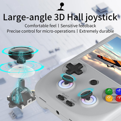 Consola De Jogos Portátil Retro Rg406v, Android 13 Os Os Tf