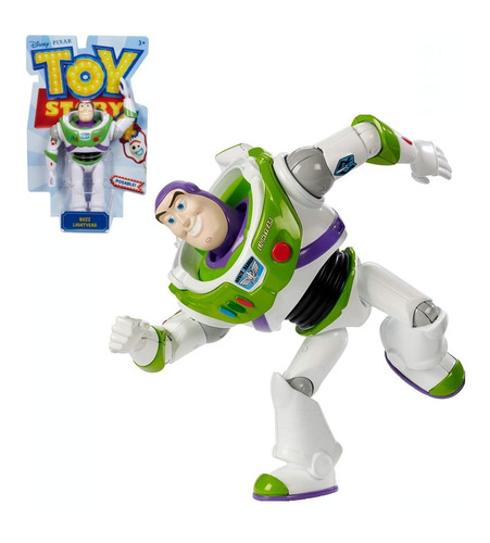 Imagem 1 de 6 de Boneco Toy Story - Buzz Lightyear 18cm - Disney Pixar Mattel