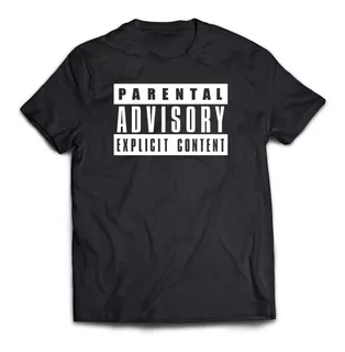 Playera Blusa Unisex Parental Advisory Explicit Content