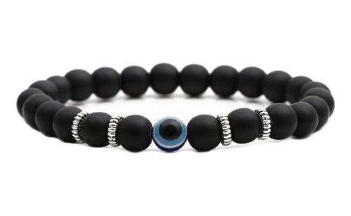 Pulsera Ojo Turco Con Cuentas Mal De Ojo Protección