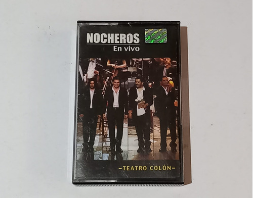 Los Nocheros En Vivo Teatro Colon Casette 