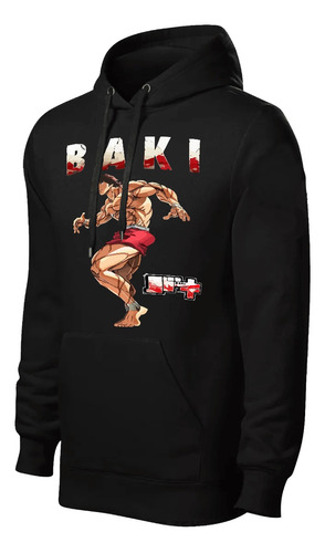 Buzo Canguro Baki Hanma - Yujiro Hanma / Unisex V/ Colores