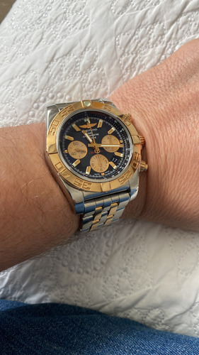 Relógio Breitling Cb0110 Completo Impecável Amarelo Amarelo Preto (Usado)