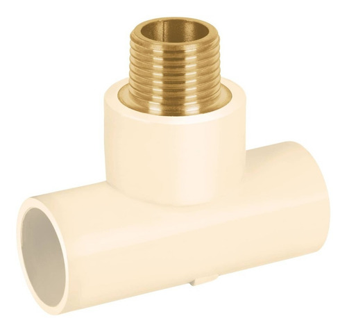 Tee Reducida Cpvc Latón Rosca Exterior1x1x1/2'', Foset 48913
