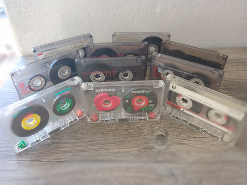 Cassettes Sony 20 Piezas Regrabables