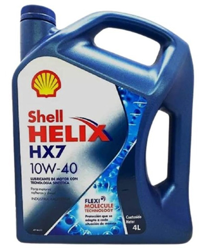 Aceite Shell Helix Hx7 10w40 Semisintetico 4 Lts - Maranello