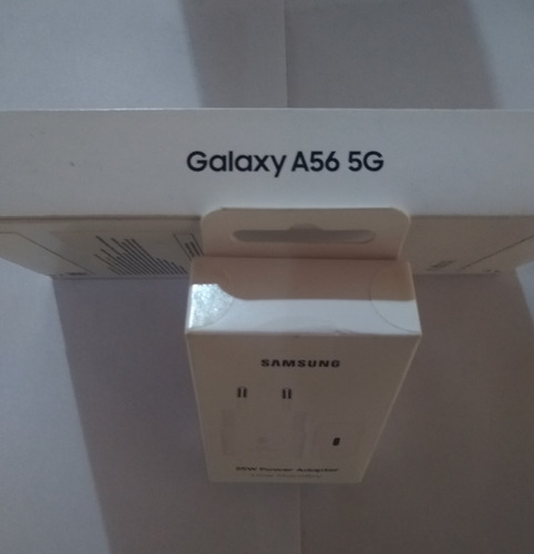 Samsung Galaxy A56 5g Lightgray E/caja Sellada Con Cargador Gris Claro