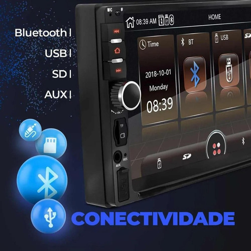 Central Multimidia Tracker 2001 A 2009 Mp5 Moldura Câmera Ré
